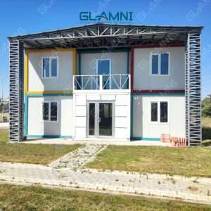 Easy Glamni Expandable Container House 20ft 30ft 40ft Folding Approach Tiny Scenic